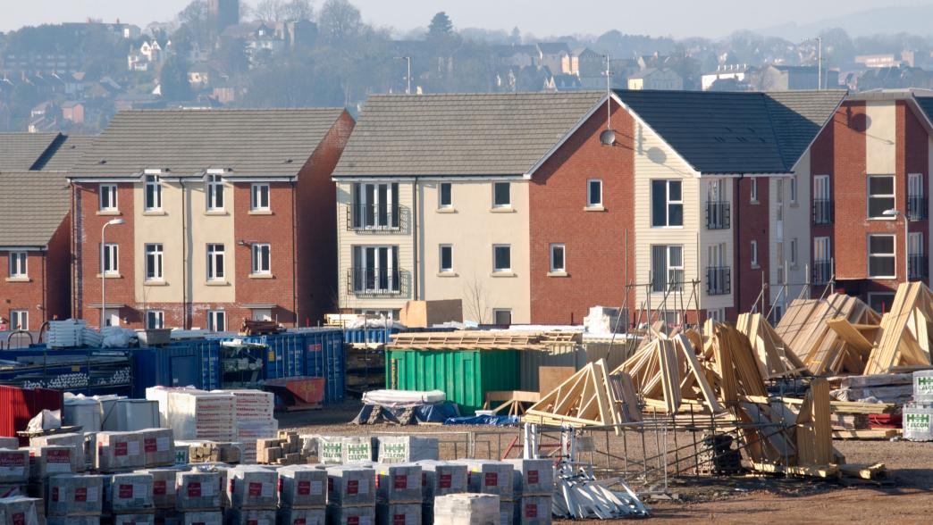 A housing development in England