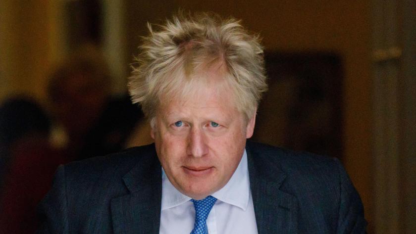Boris Johnson leaving No.10