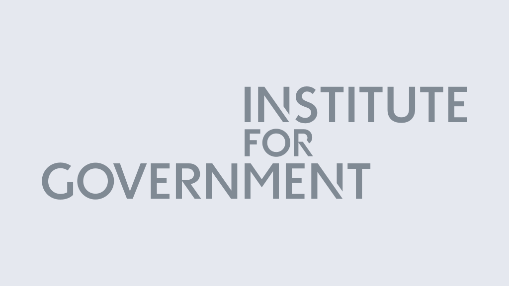 www.instituteforgovernment.org.uk
